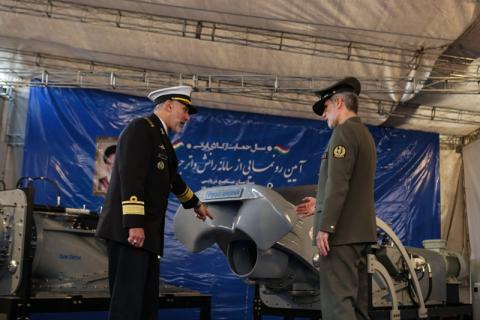 با حضور وزیر دفاع نخستین موتور «واترجت» ملی رونمایی شد
